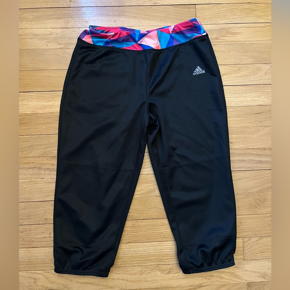 Adidas Girls Aeroready Softball Pants - Size Large